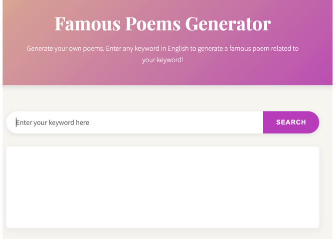 Poetry AI and API Integration