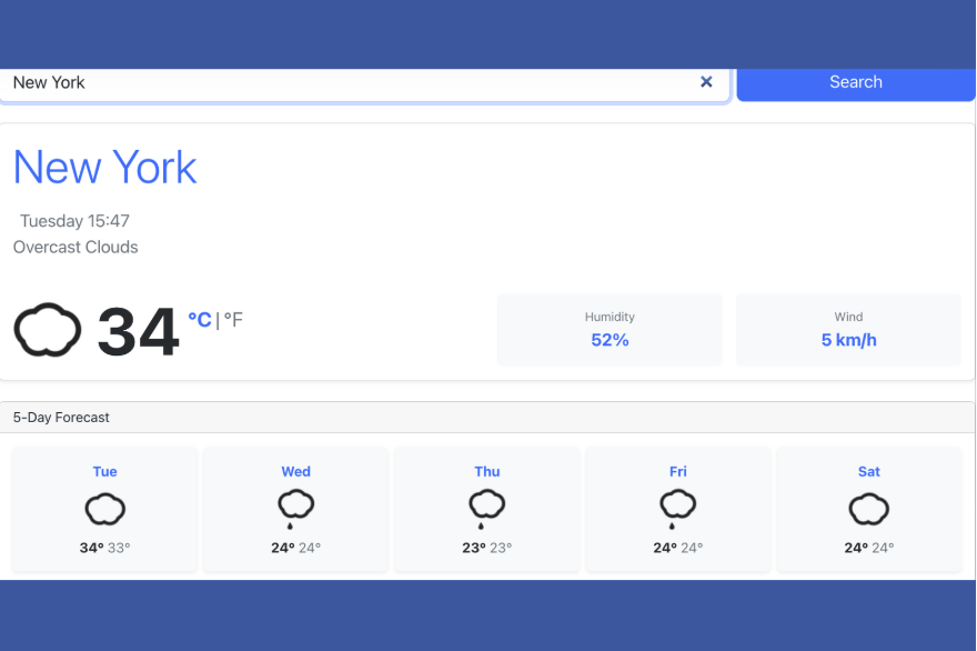 React E-commerce Application Screenshot